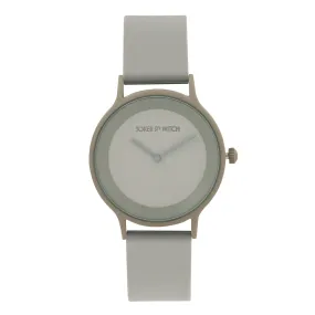 Alpine Grey Silicone Strap Watch