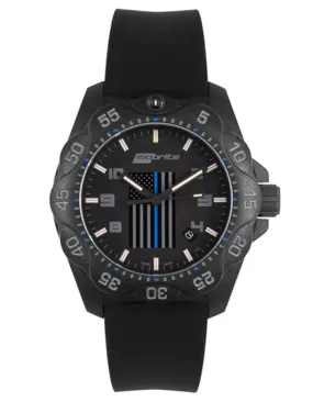 ArmourLite Isobrite Thin Blue Line Mid-Size Limited Edition Watch - Black - 39.5