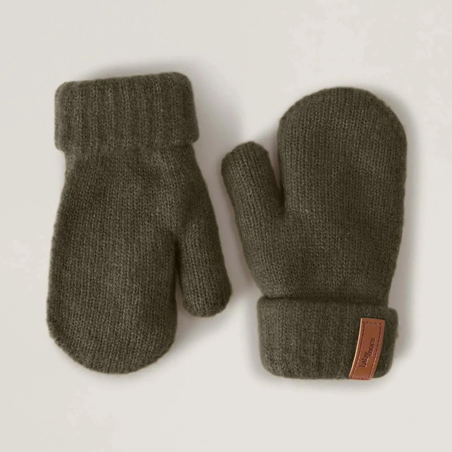 Baby Mocs - Mittens Grey