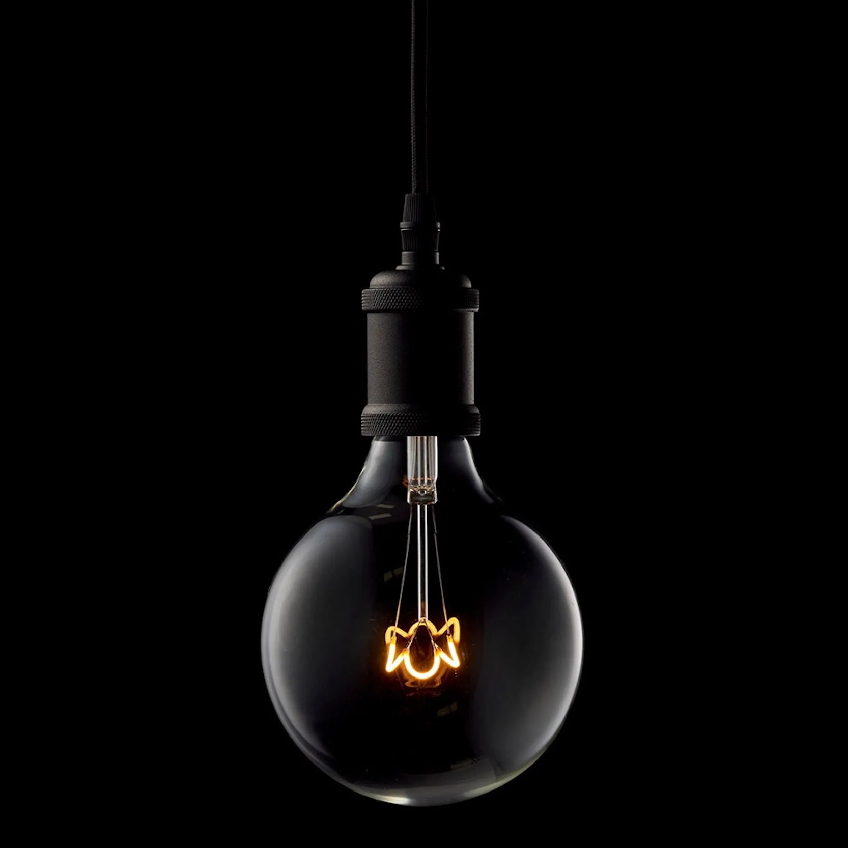 Black Plug-In Pendant