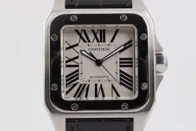 Cartier Santos 100 2656 Stainless Steel 38mm Men's Watch