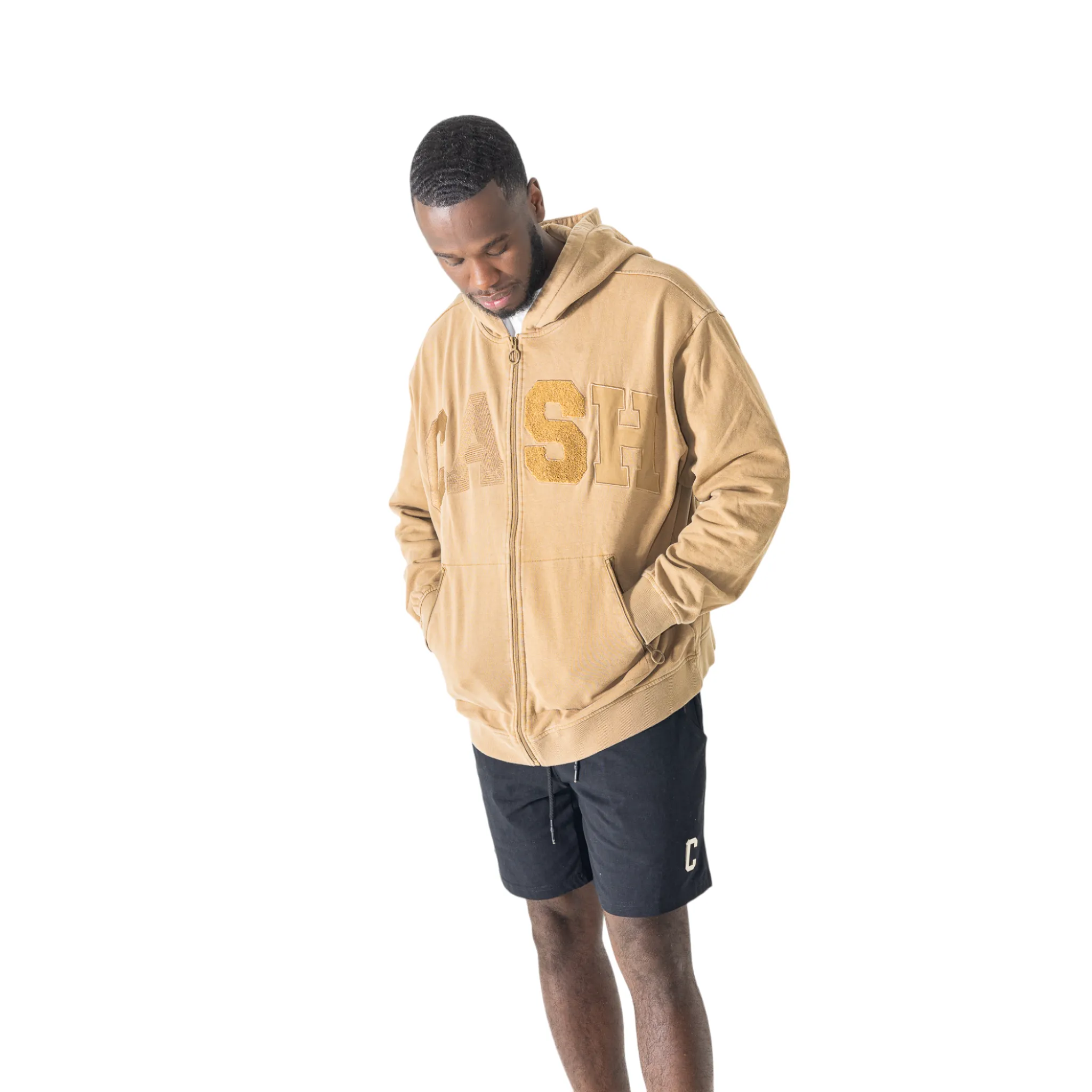 CASH Lux Hoodie : Khaki