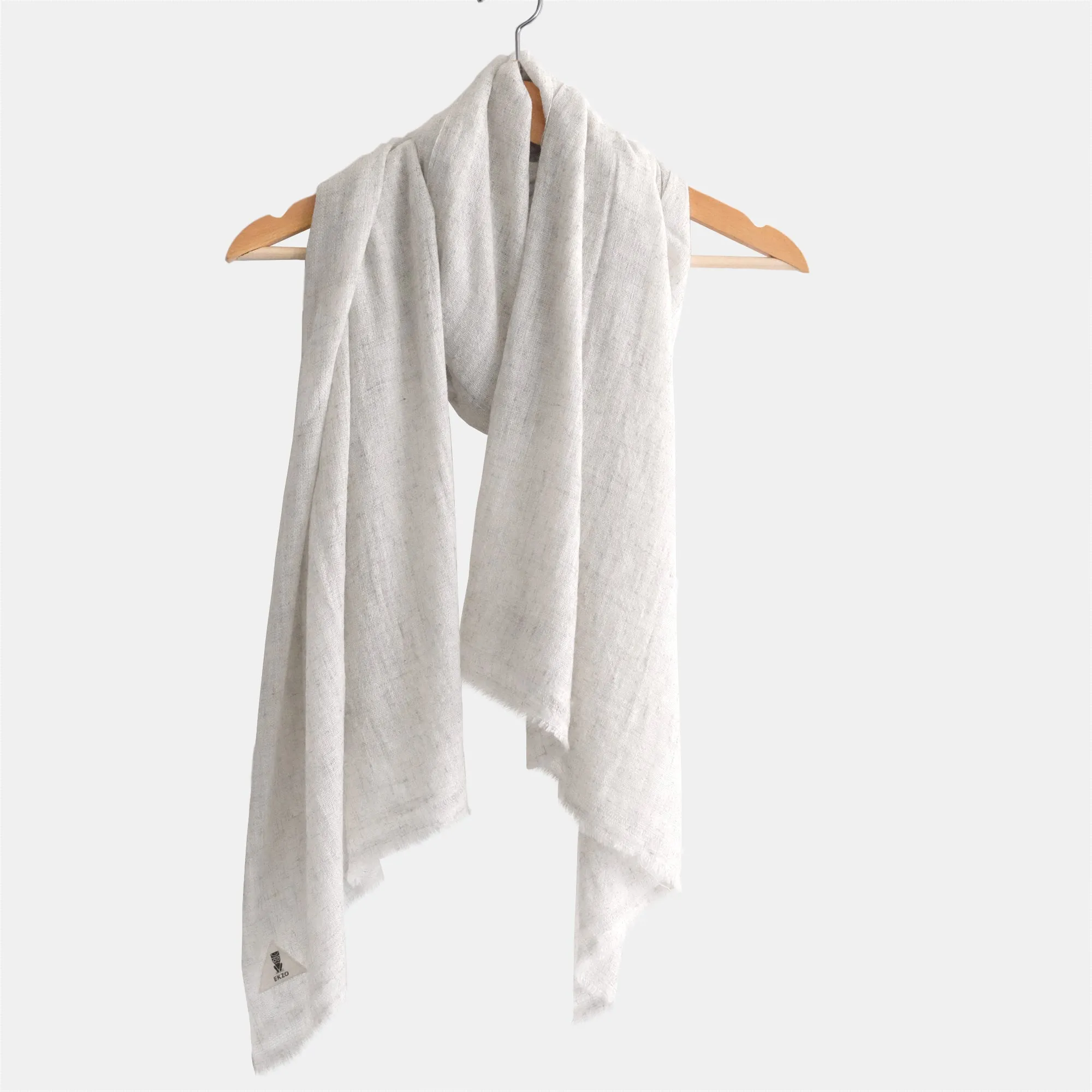 Cashmere Scarf - Silver