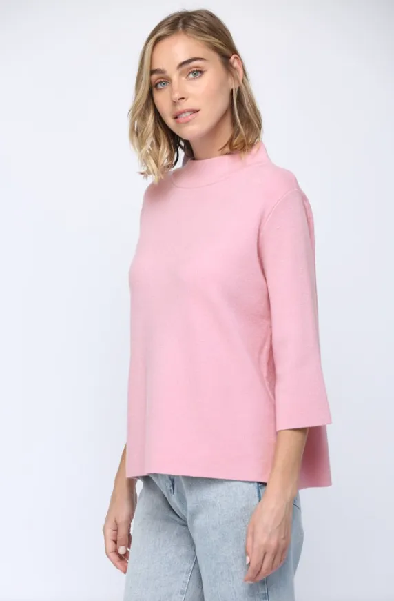 Cassie Mock Neck Pullover