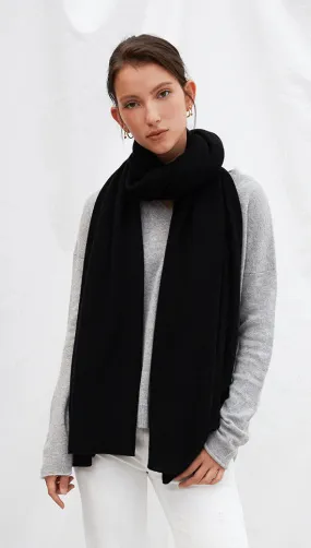 Charli Cashmere Scarf Black