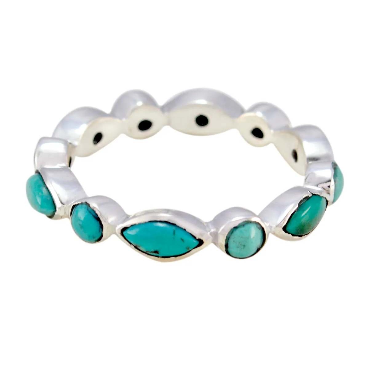 Classy Gems Turquoise Sterling Silver Rings Popular Jewelry Brands