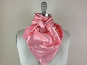 CR Soft Pink Silk Scarf