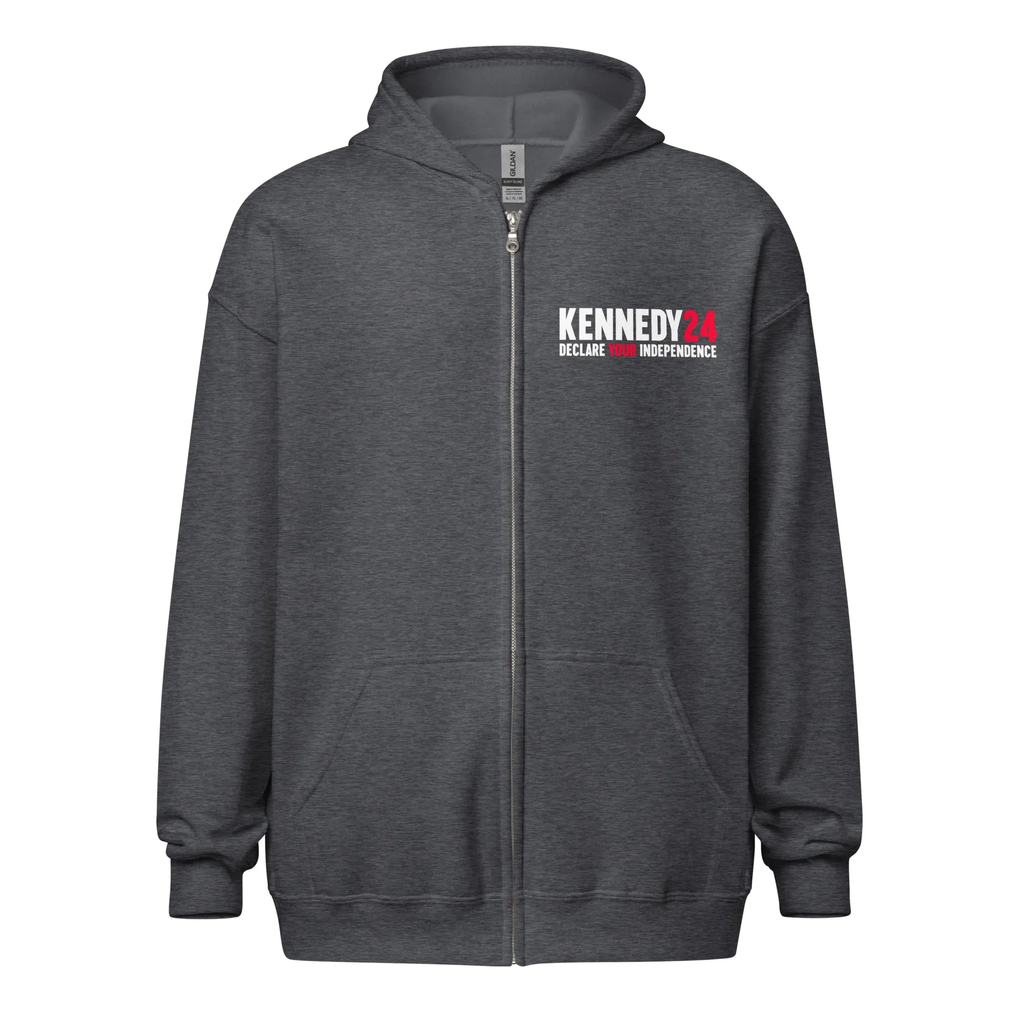 Declare Your Independence Kennedy for President Unisex Zip Hoodie