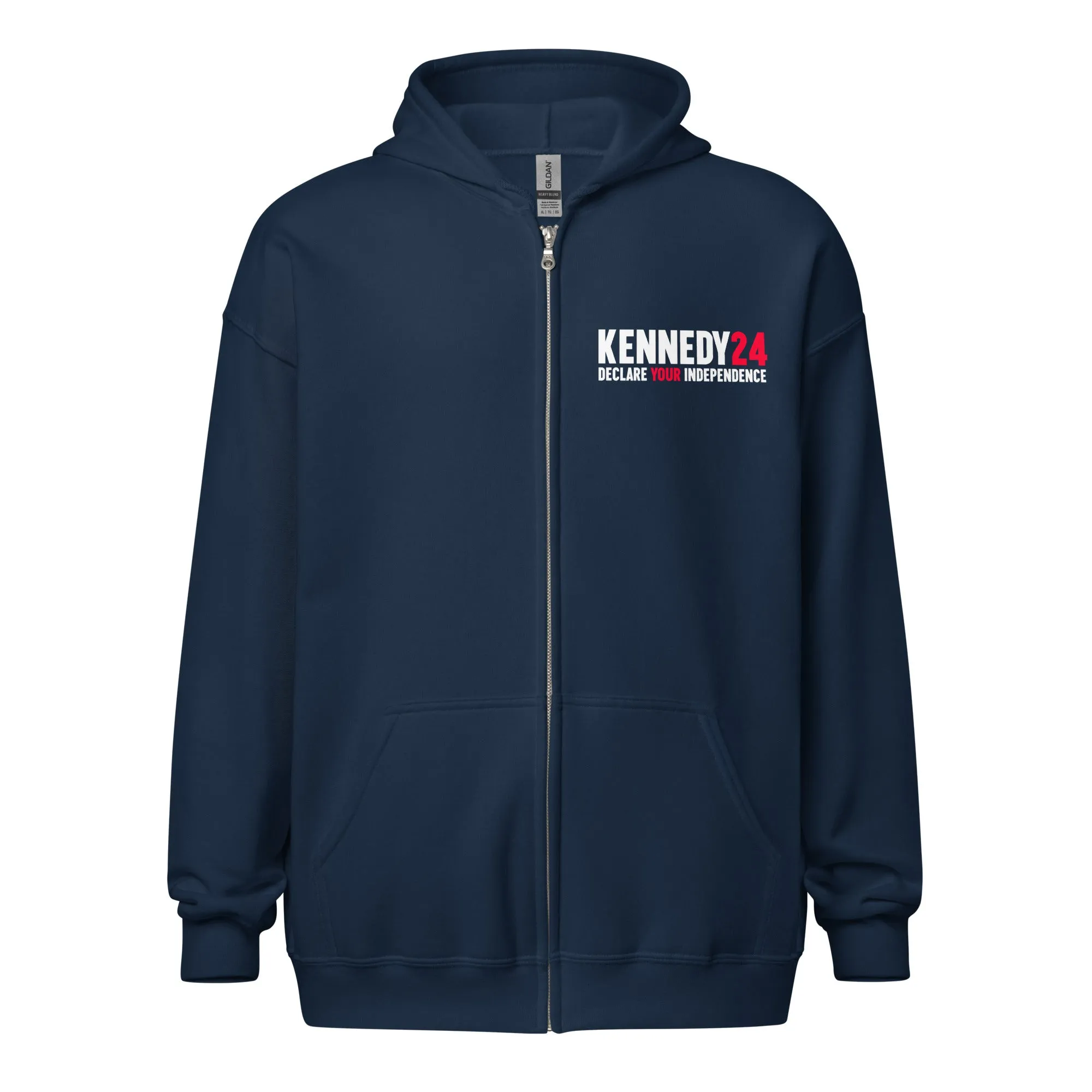 Declare Your Independence Kennedy for President Unisex Zip Hoodie