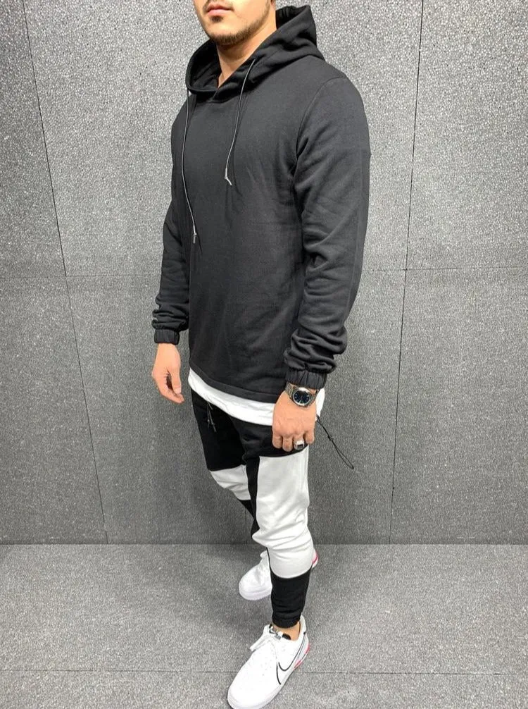 Essentials 2 Pieces Tracksuit-Black