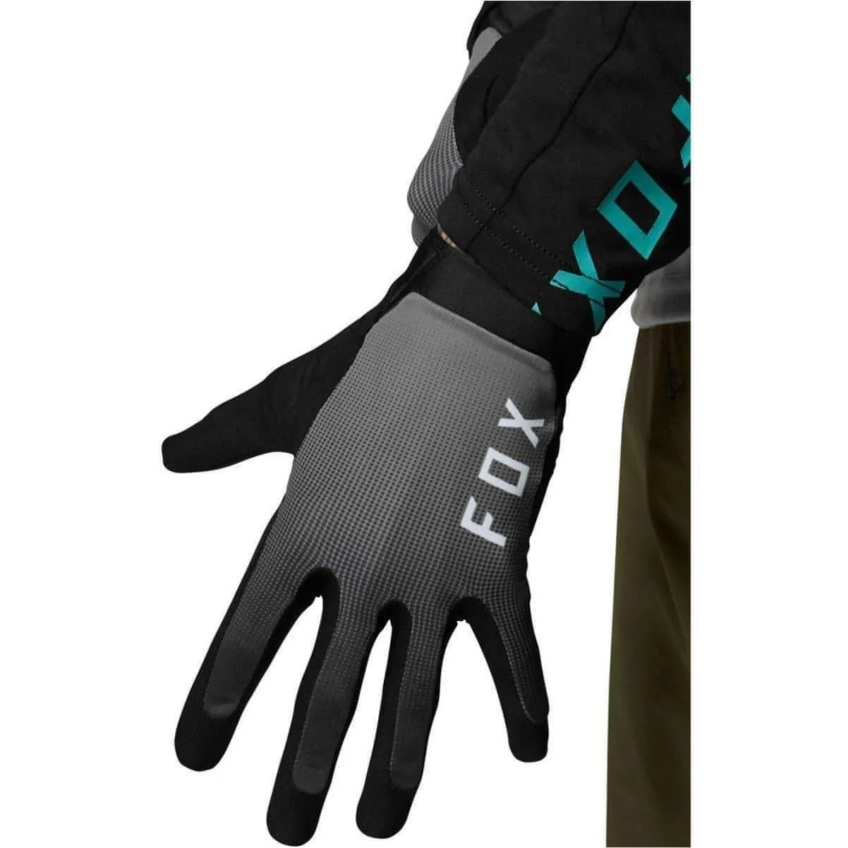 Fox Flexair Ascent Full Finger Cycling Gloves - Black