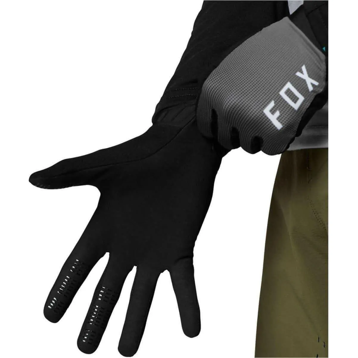 Fox Flexair Ascent Full Finger Cycling Gloves - Black