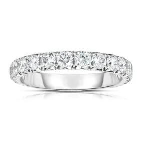 French Cut Eternity Band