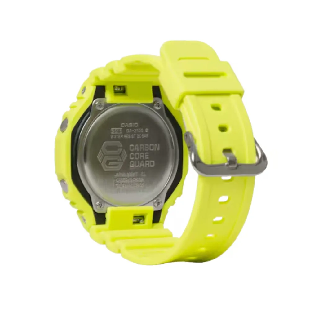 G-Shock Analog-Digital 2100 Series - Yellow, GA2100-9A9