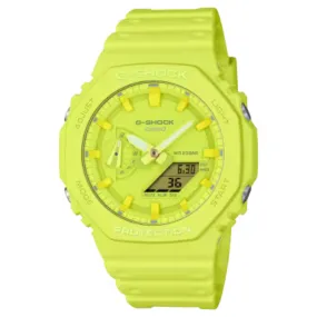 G-Shock Analog-Digital 2100 Series - Yellow, GA2100-9A9