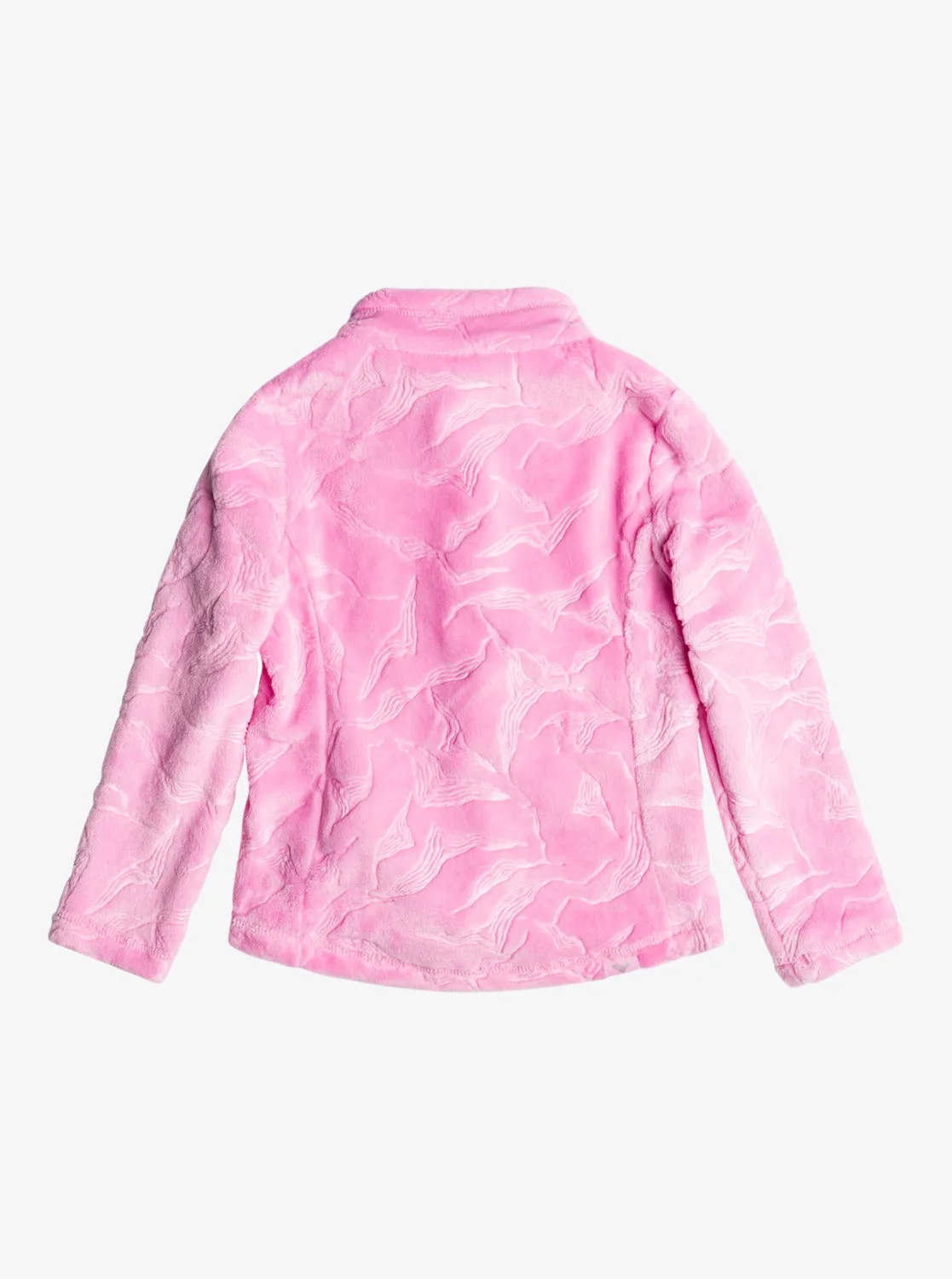 Girls 2-7 Mini Igloo Technical Zip-Up Hooded Fleece - Pink Frosting