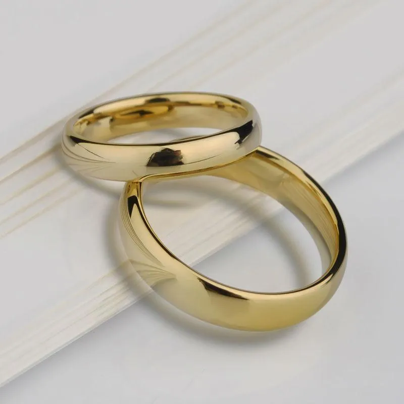 Gold Wedding Rings Carbide Rings