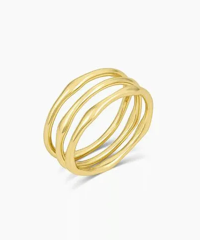 Gorjana Jagger Ring Set - Gold