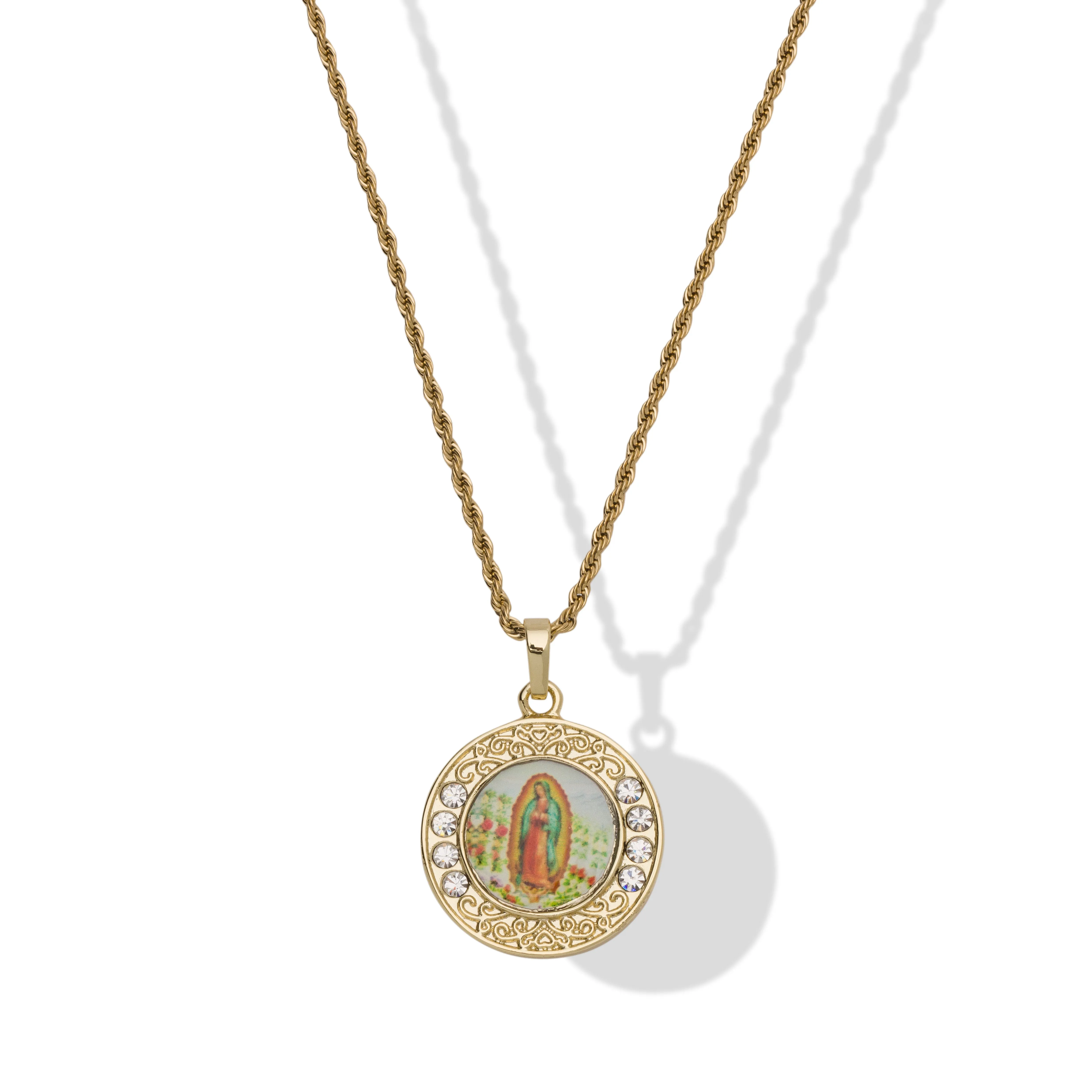 Guadalupe Medallion Pendant