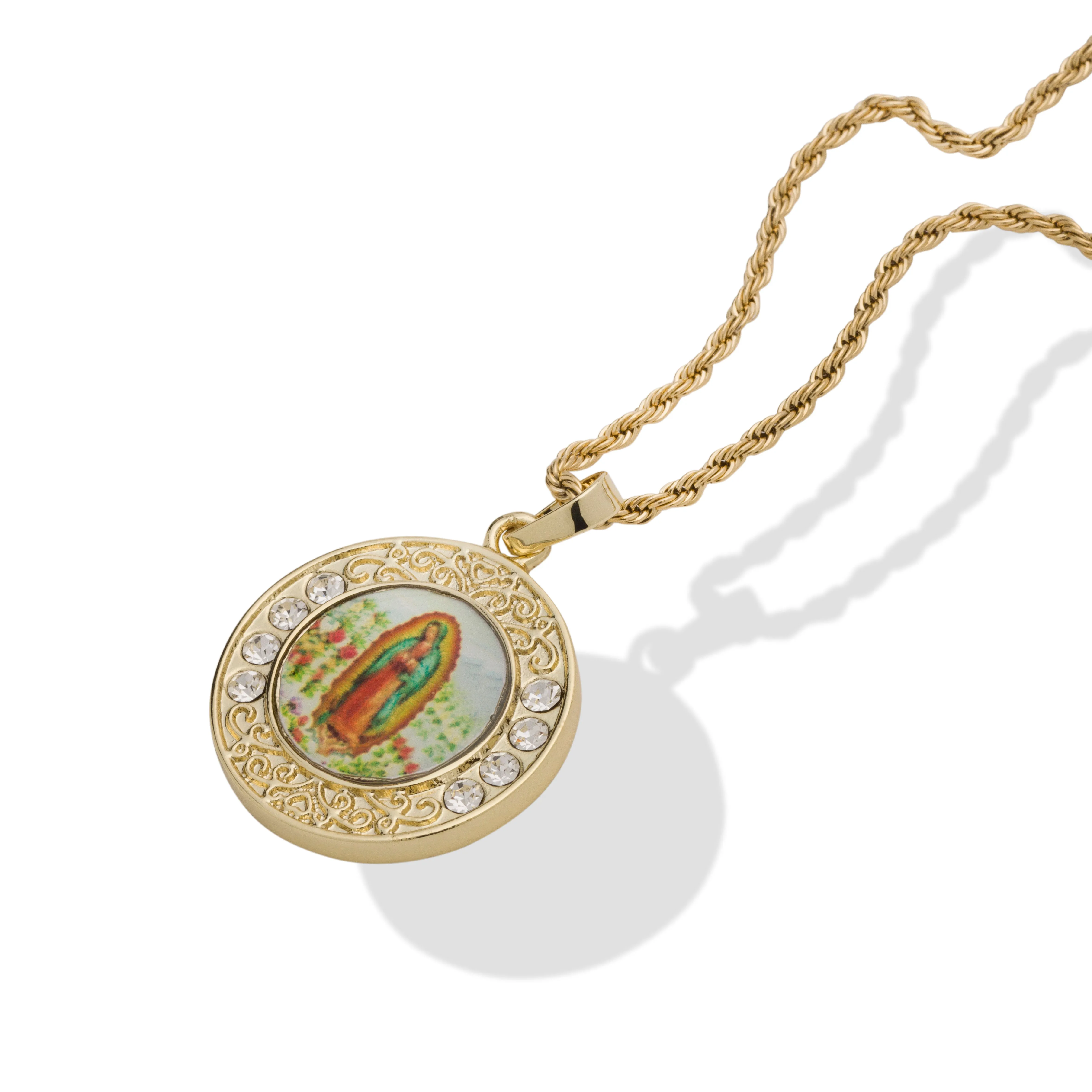 Guadalupe Medallion Pendant