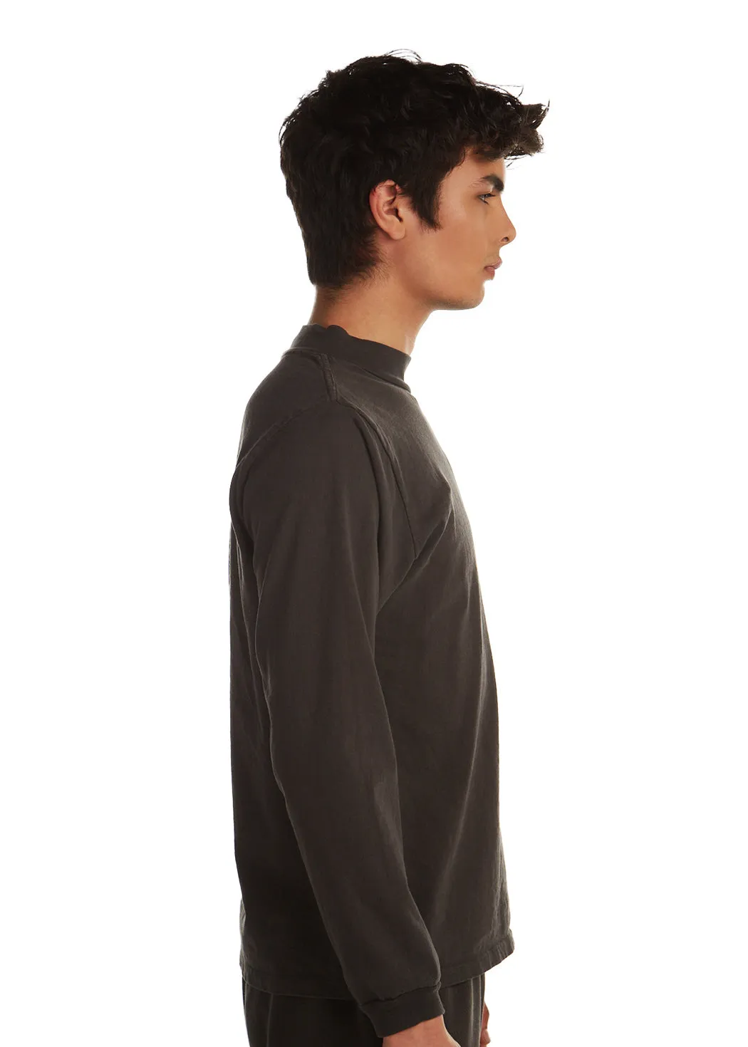 Heavyweight Mock Neck Long Sleeve