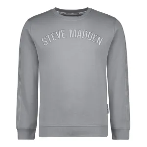 KEITH GREY CREW NECK FLEECE SWEAT