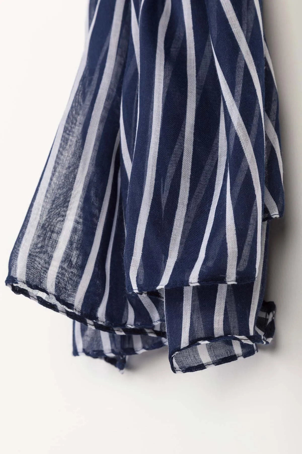 Ladies Striped Floaty Scarf