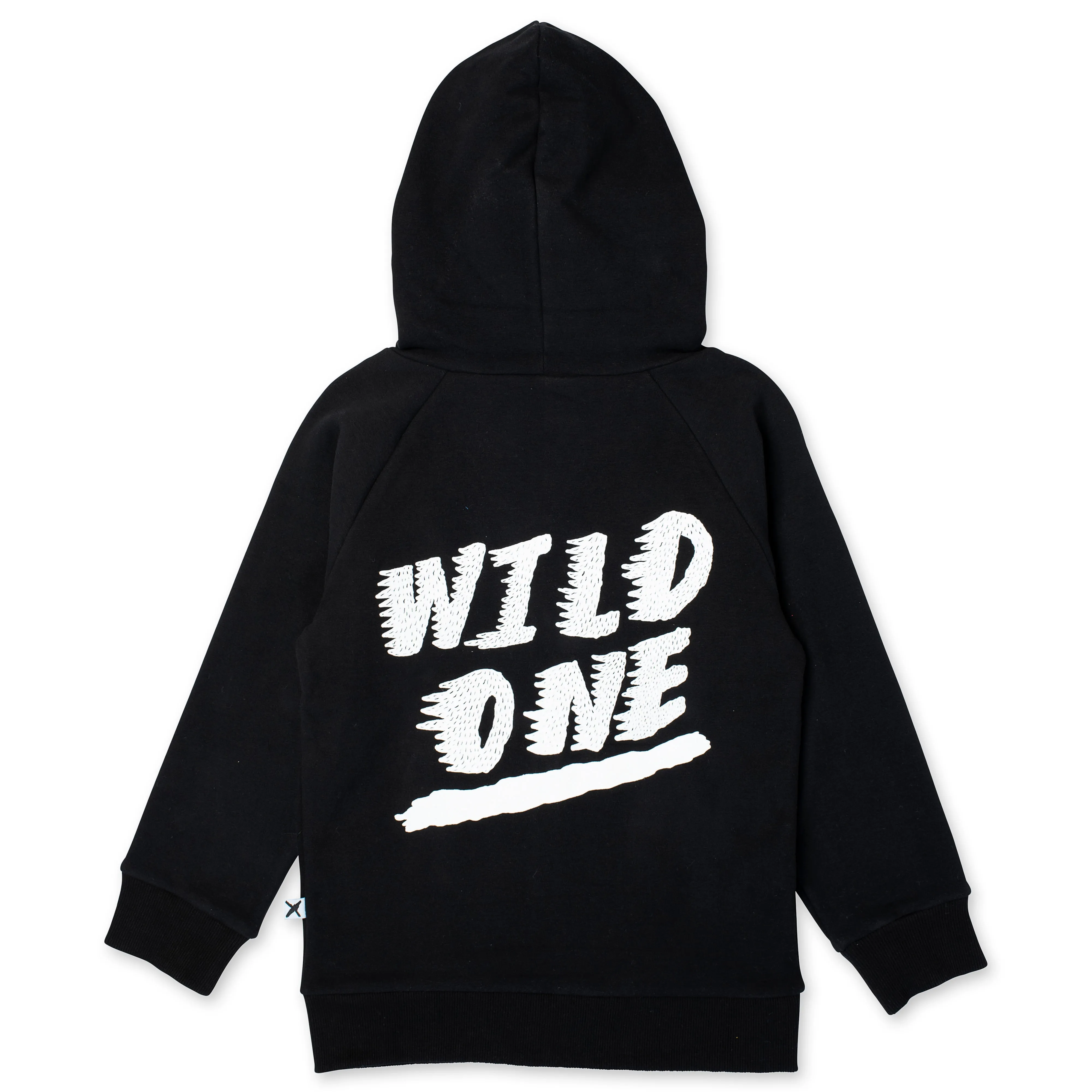 Minti Wild One Furry Zip Up - Black