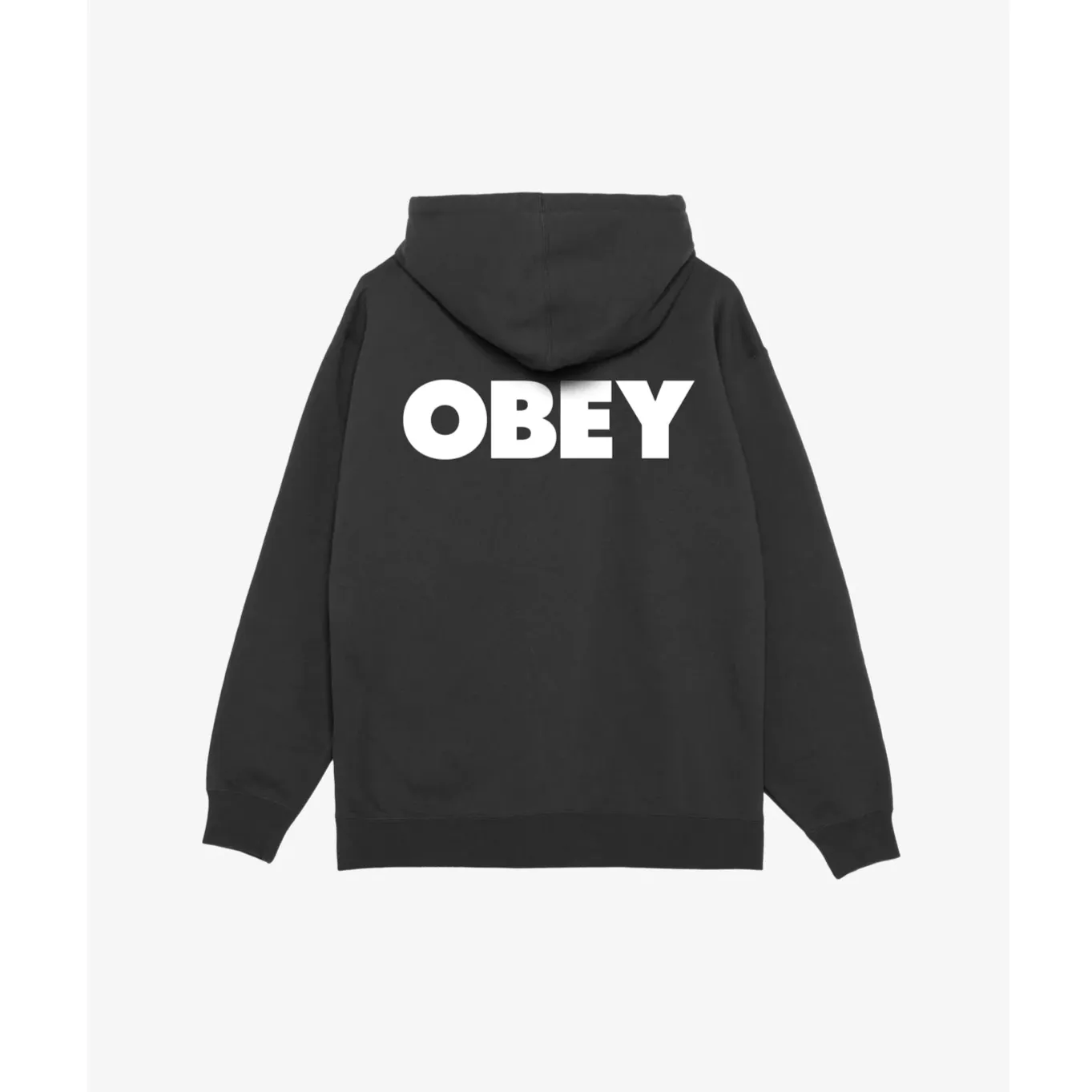 Obey men's full zip hoodie Bold 117482349 black