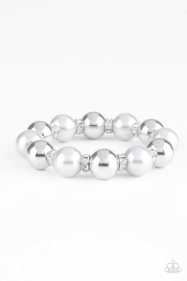 Paparazzi Accessories - So Not Sorry - Silver Bracelet