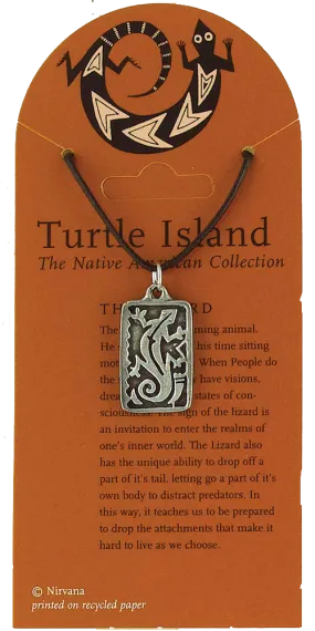 Pendant, Turtle Island - Assorted designs in pewter