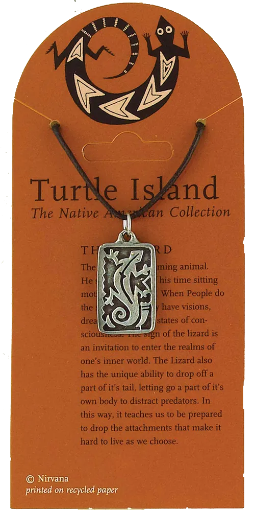 Pendant, Turtle Island - Assorted designs in pewter