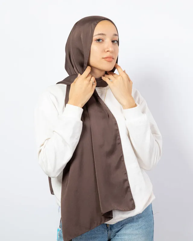 Plain Satin Scarf