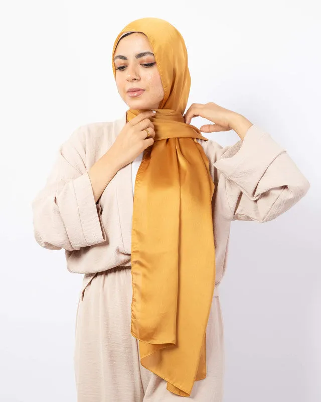 Plain Satin Scarf