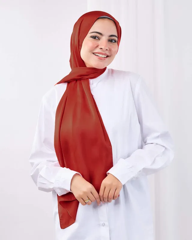 Plain Satin Scarf