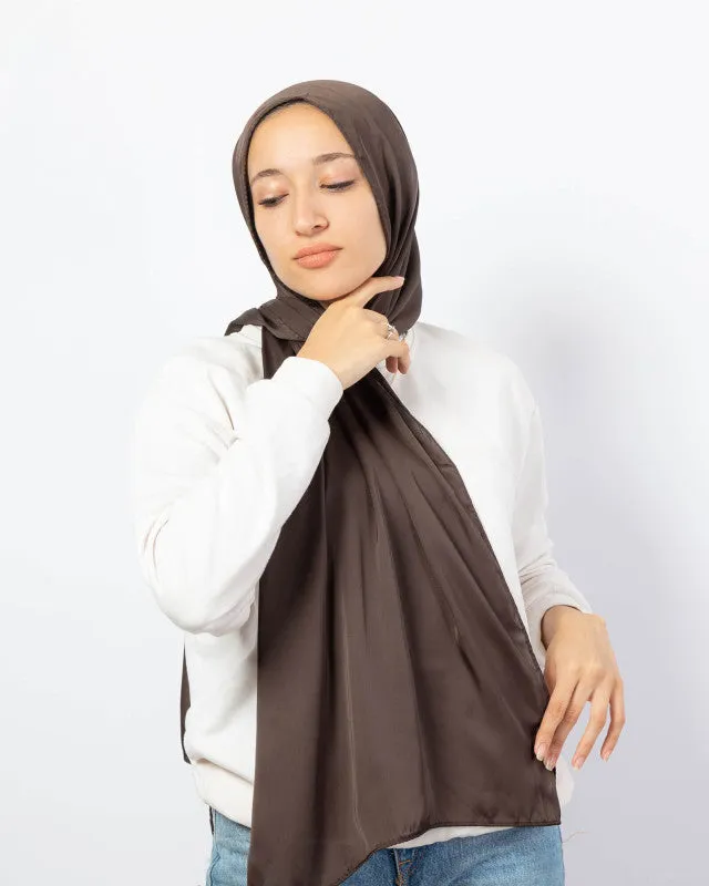 Plain Satin Scarf