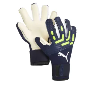 PUMA Men's Future Pro Goalkeeper Hybrid Gloves Navy/Green