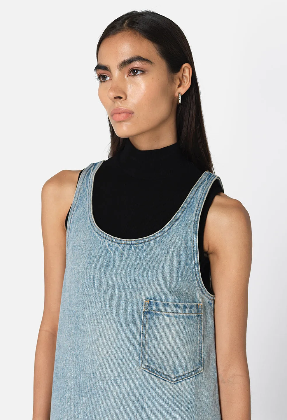 Roma Denim Dress / Coast