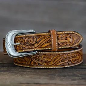 Russet Running Oak Leaf Belt