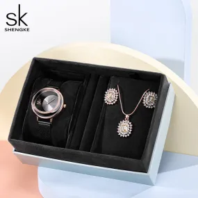 Sk Lady Set Watch Black