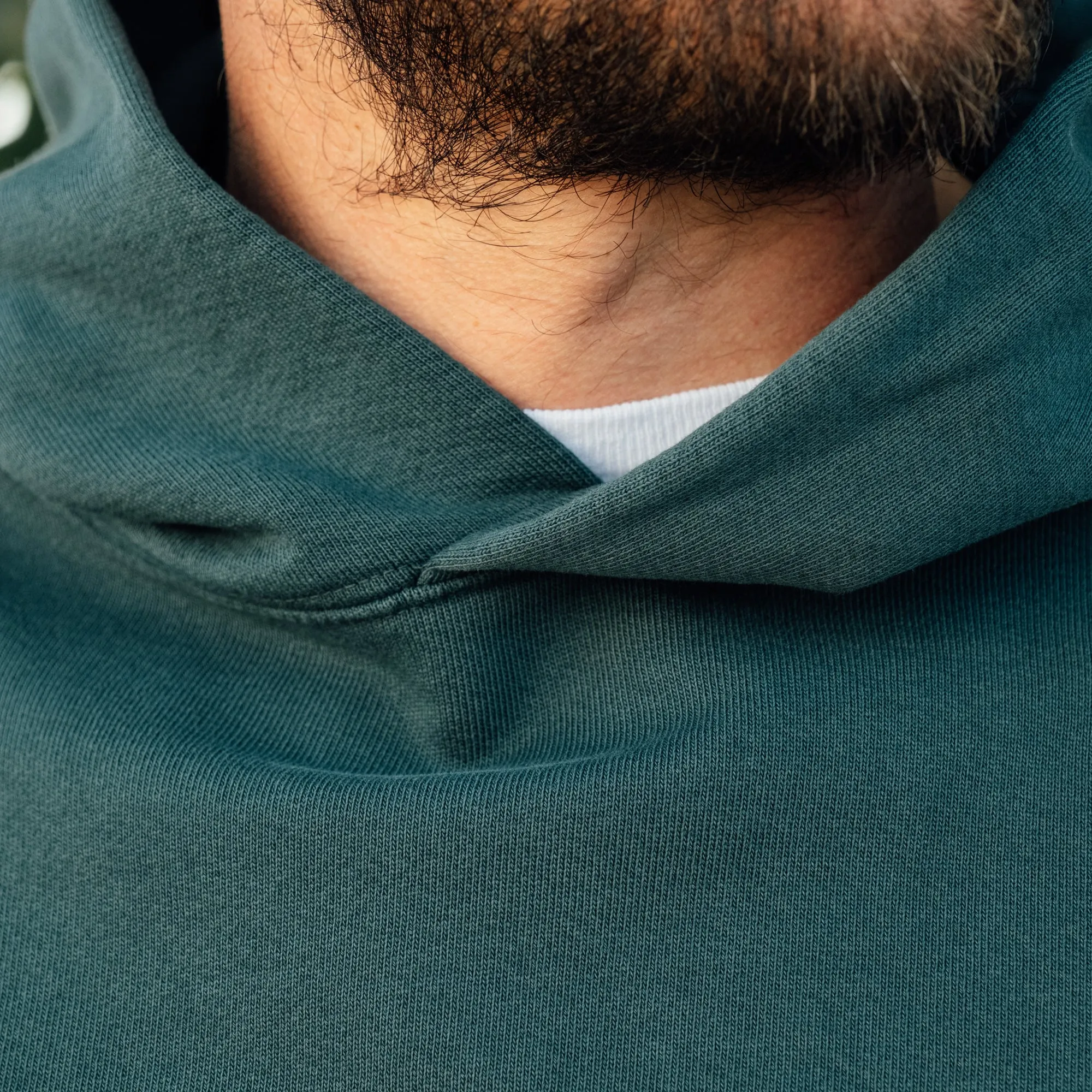 Snake Oil Provisions French Terry Loopback Hoodie Emerald