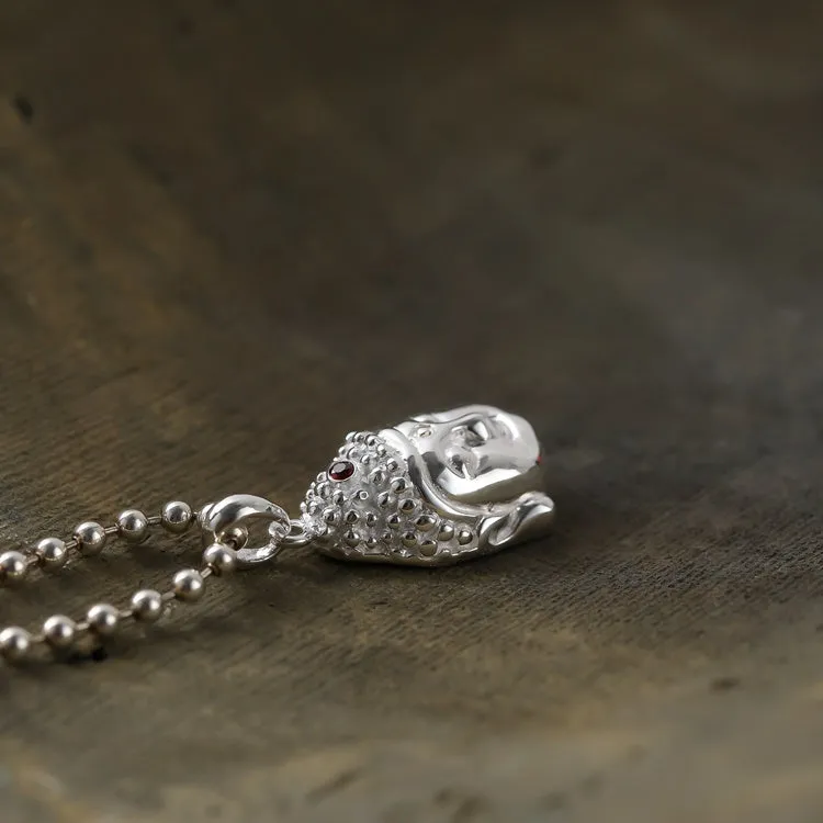 Sterling Silver Buddha Pendant