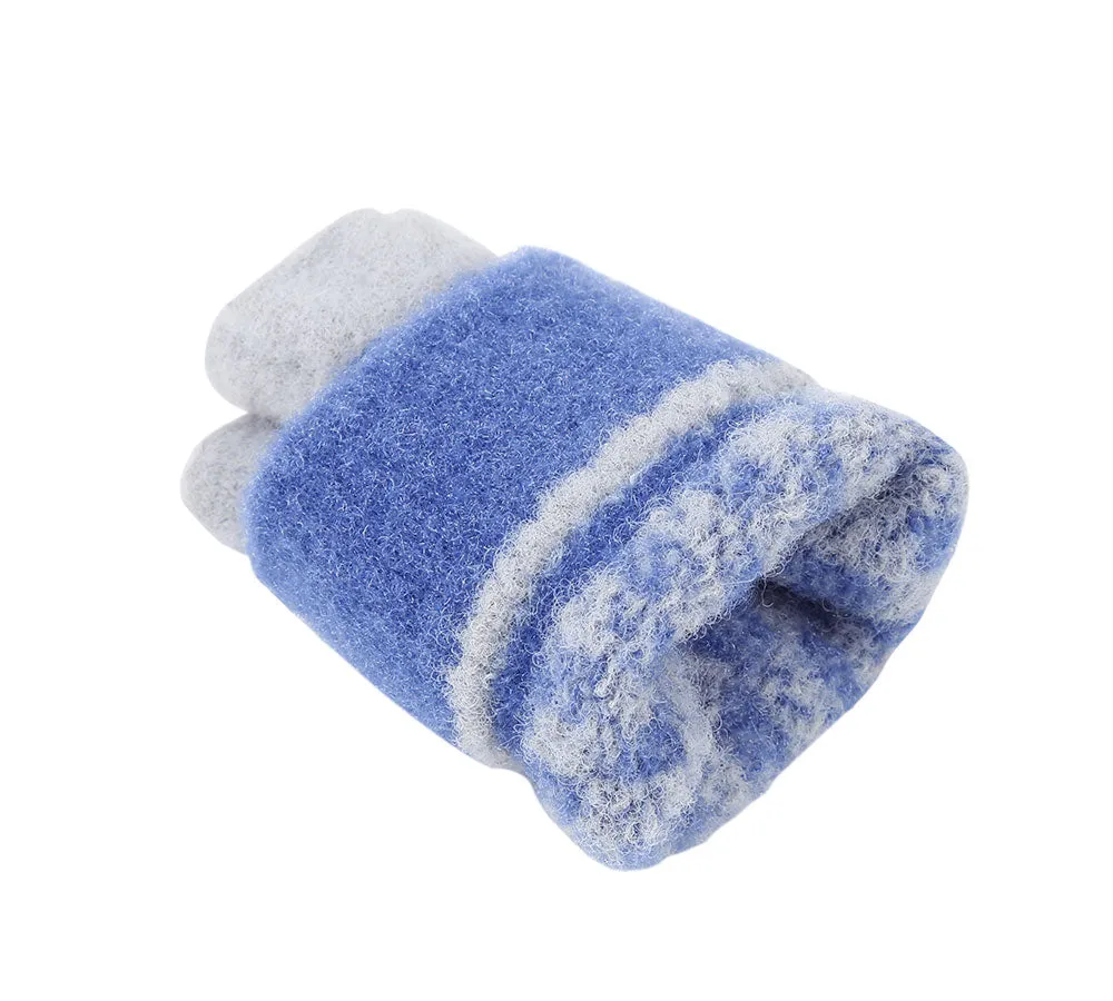 TARRAMARRA Kids Knit Fingerless Ultra Plush Knit Gloves