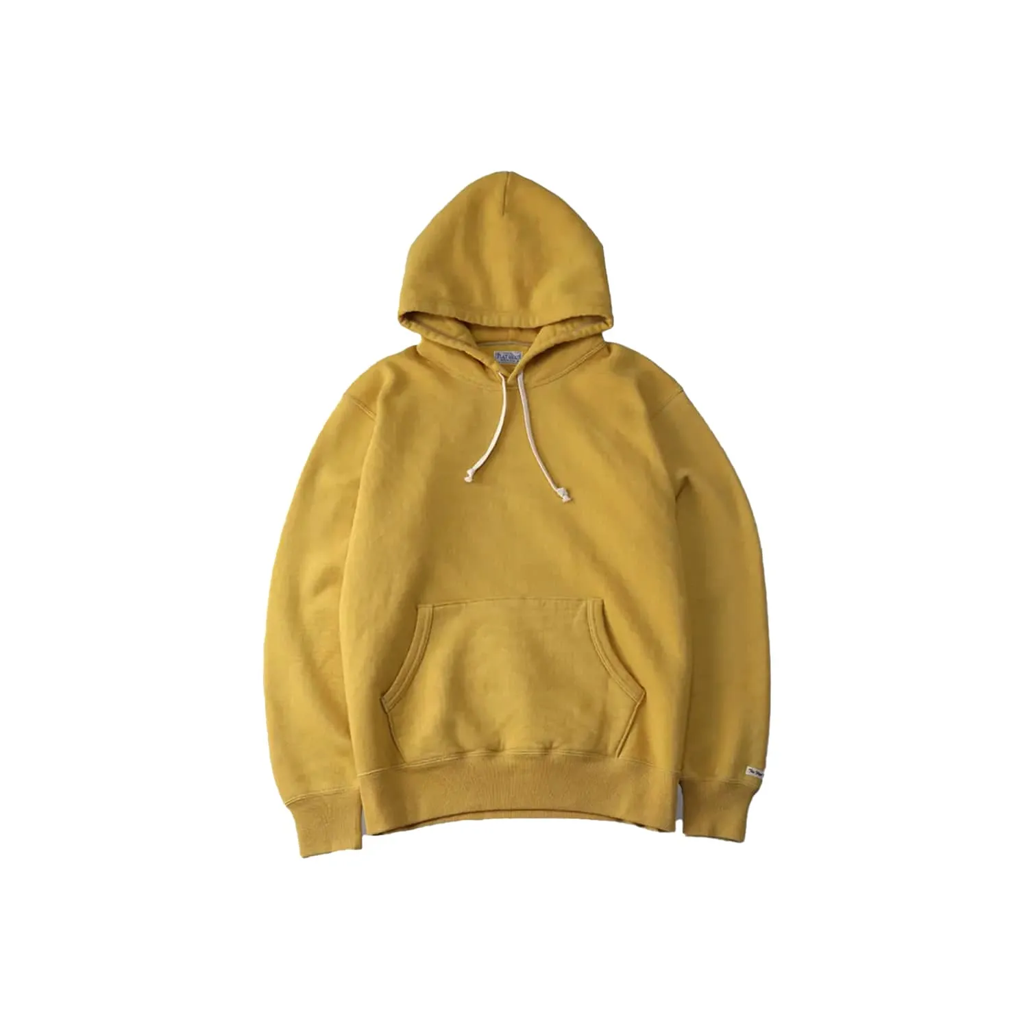 The Flat Head Sweatshirt Hoodie Brushed Lining Mustard