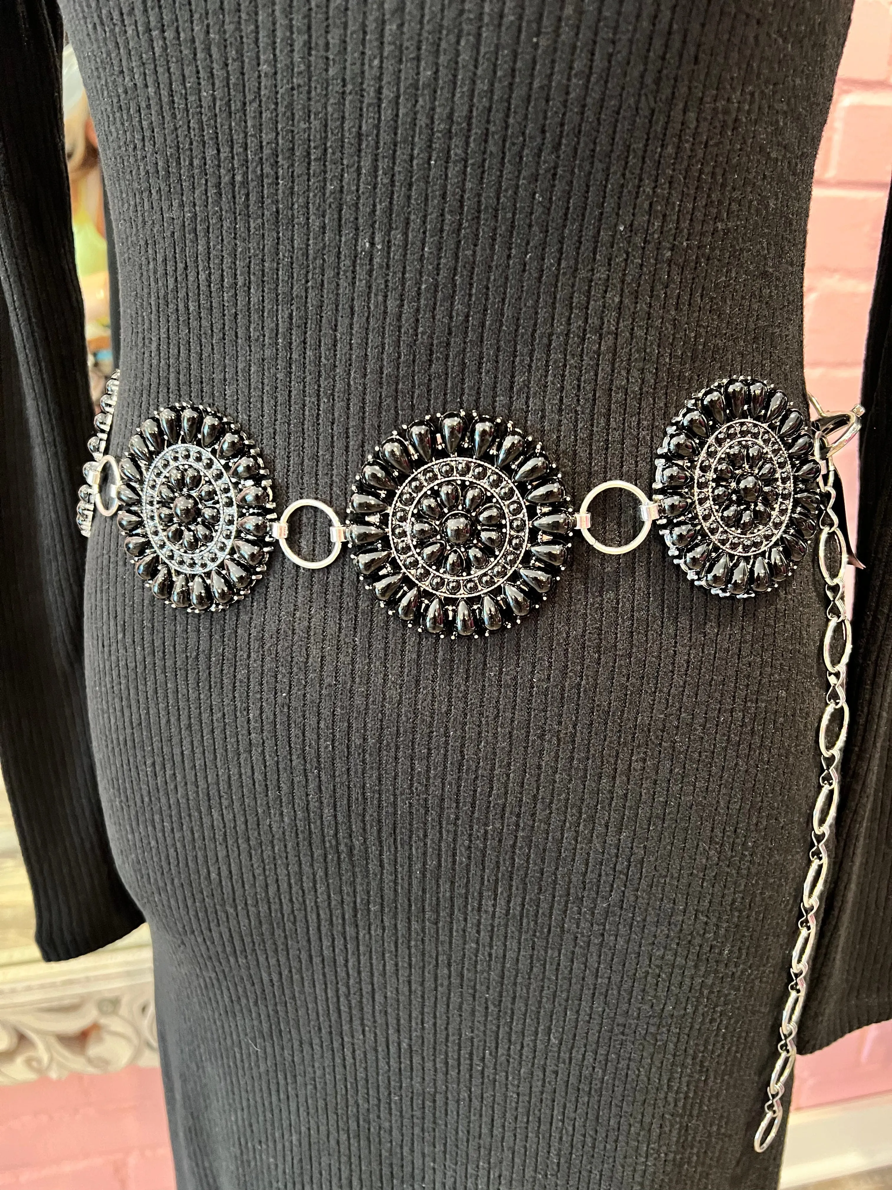 The Lottie Concho Belt