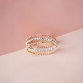 Trio of Dot Stacking Rings