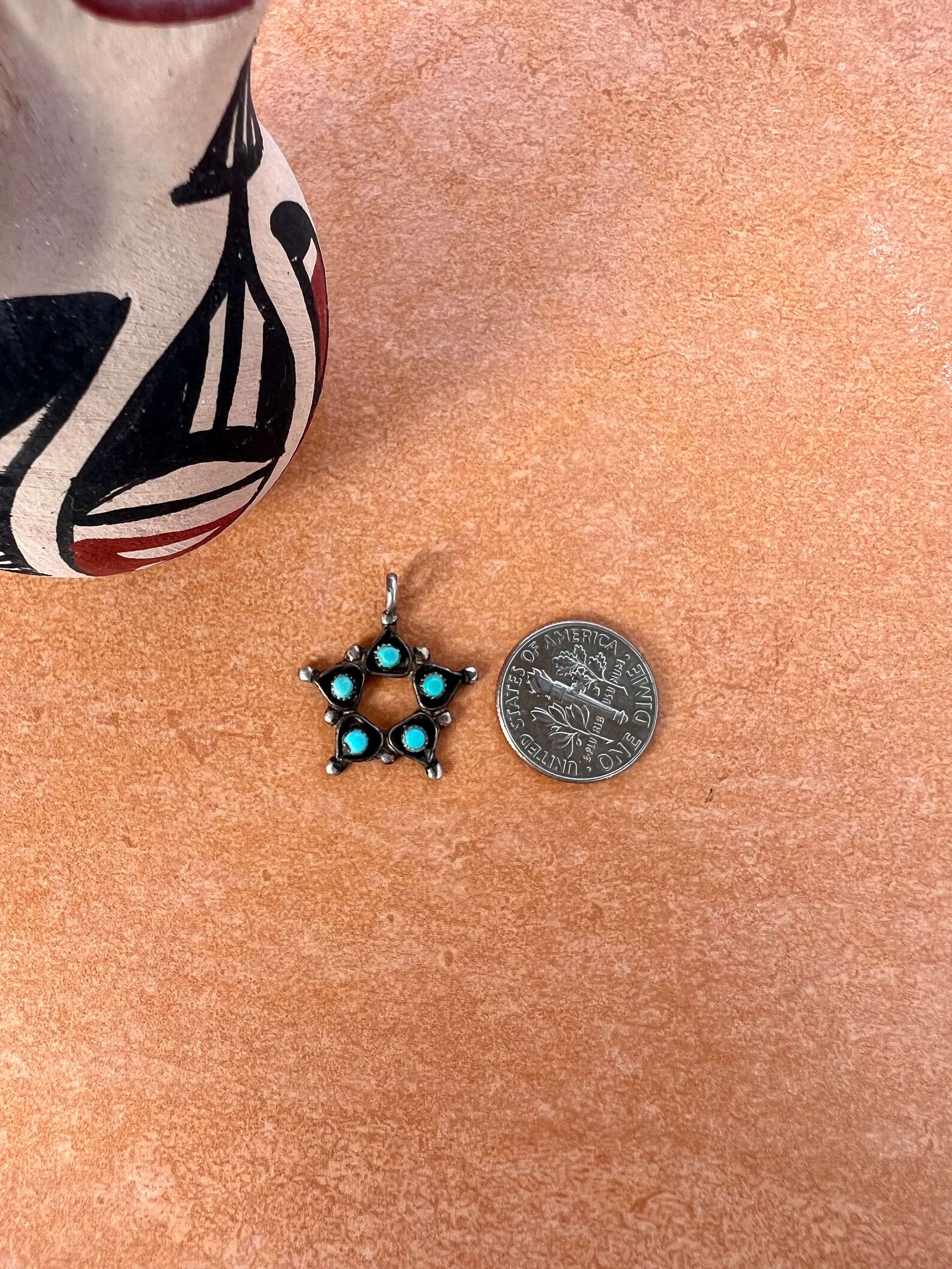 Turquoise Star Pendant