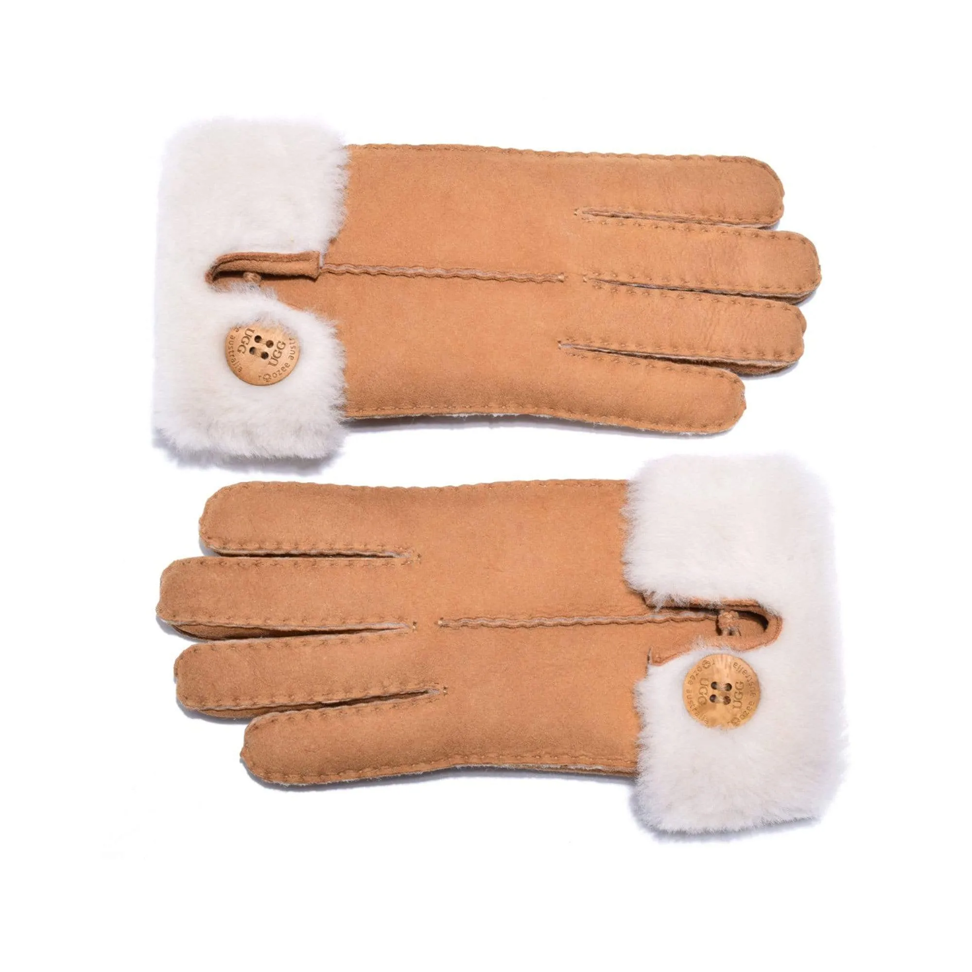 UGG Button Sheepskin Gloves