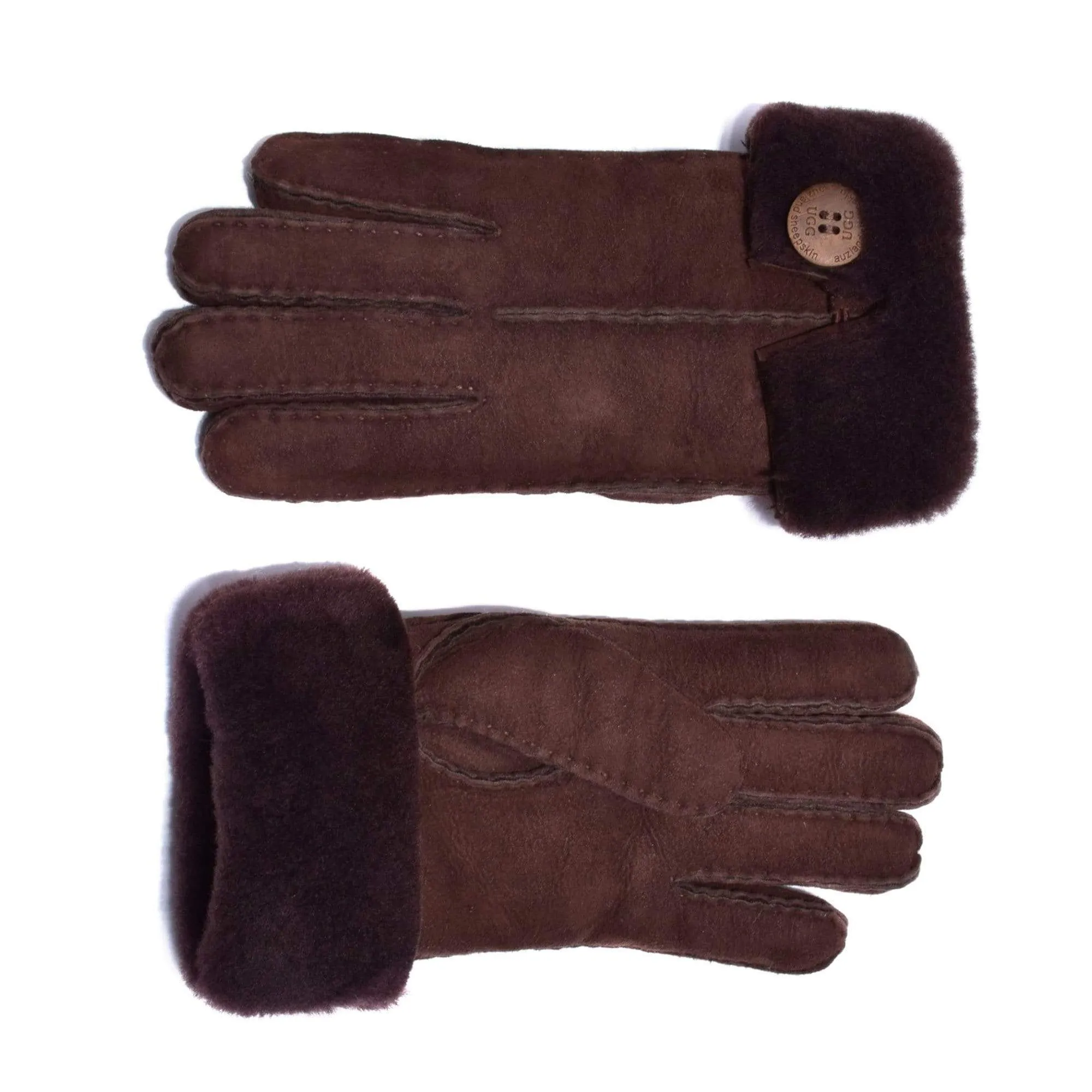 UGG Button Sheepskin Gloves